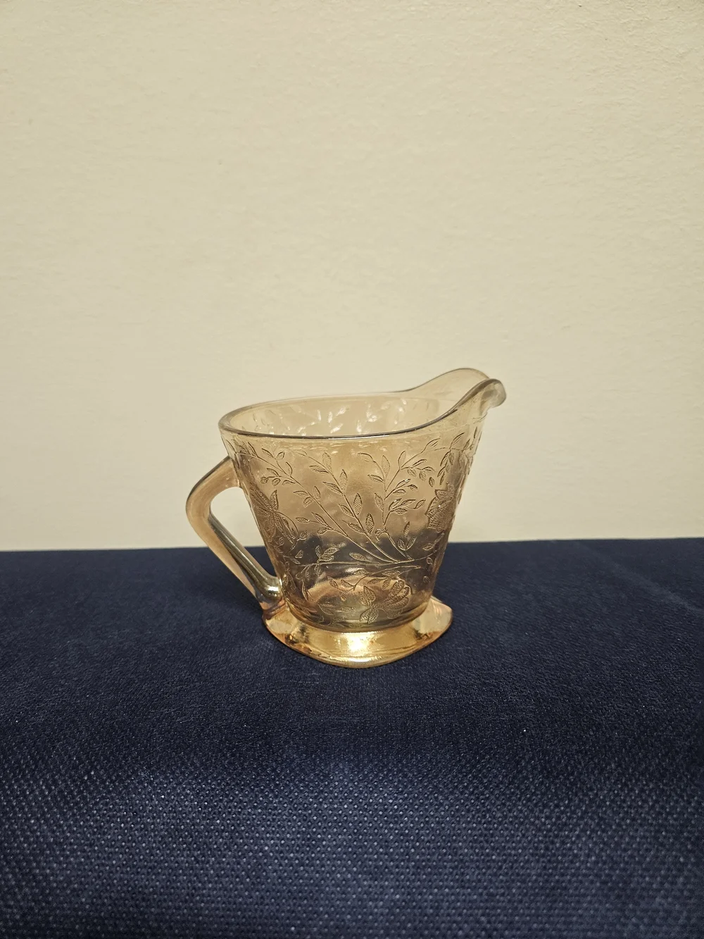 1950s Jeanette Creamer Pitcher with Handle